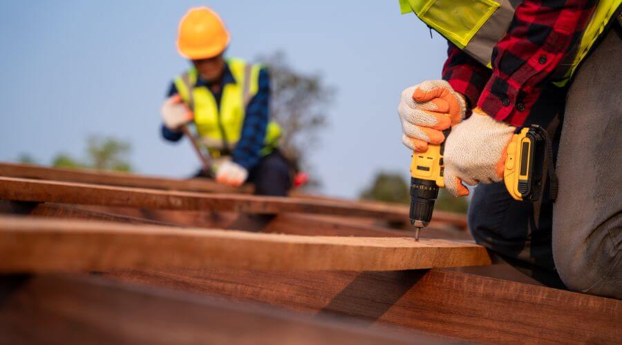 Expert tile roof repair services in Caputa, SD